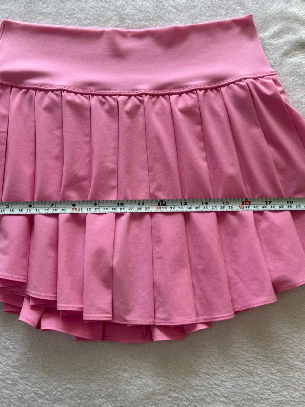 Med OFFLINE by Aerie Pink Pleated Tennis Skirt Skort High Rise Athletic - Picture 8 of 9